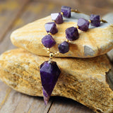 Beste Amethist Slinger Ketting - Moon Dance Charms
