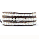 Meilleur bracelet en cuir perlé - Moon Dance Charms