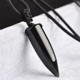 Zwarte Obsidiaan Geluk Ketting - Moon Dance Charms