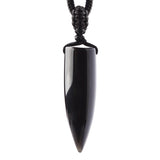 Zwarte Obsidiaan Geluk Ketting - Moon Dance Charms