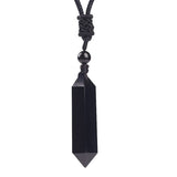Zwarte Obsidiaan Slinger Ketting - Moon Dance Charms