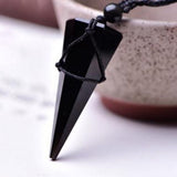 Zwarte Obsidiaan Bescherming Ketting - Moon Dance Charms