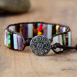 Bracelet manchette en pierre de Bohème - Moon Dance Charms