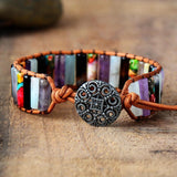 Bracelet manchette en pierre de Bohème - Moon Dance Charms