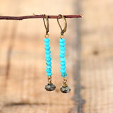 Boucles d'Oreilles Pierres de Bohème - Moon Dance Charms