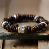 Boeddha's Wijsheid Bronziet Steen Armband - Moon Dance Charms