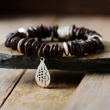 Boeddha's Wijsheid Bronziet Steen Armband - Moon Dance Charms
