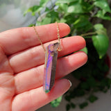 Crystal Pendulum Necklace - Moon Dance Charms