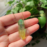Crystal Pendulum Necklace - Moon Dance Charms