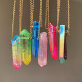 Crystal Pendulum Necklace - Moon Dance Charms
