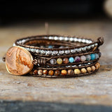 Double Protection Wrap Bracelet - Moon Dance Charms