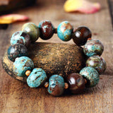 Bracelet en pierre de jaspe d’autonomisation - Charmes de danse de la lune