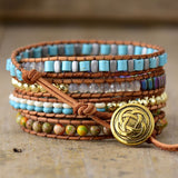 Energie-Wickelarmband – Mondtanz-Charms