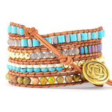 Energie-Wickelarmband – Mondtanz-Charms