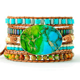Energie-Wickelarmband – Mondtanz-Charms