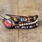 Healing Stone Wrap Bracelet