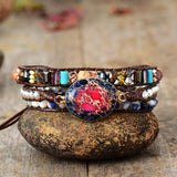Healing Stone Wrap Bracelet