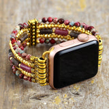 Apple Watch Bandje Vrouw met Edelstenen - Moon Dance Charms