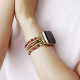 Apple Watch Bandje Vrouw met Edelstenen - Moon Dance Charms