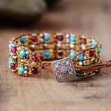 Göttinnen-Armband mit Perlen – Mondtanz-Charms