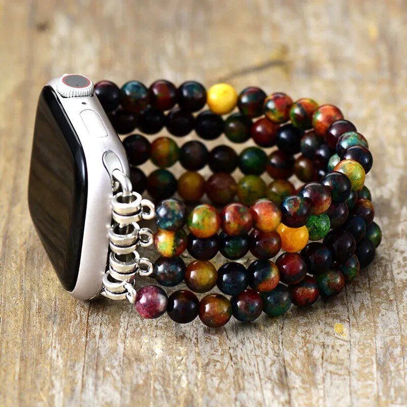 Goddess Beaded Watch Band For Apple Watch