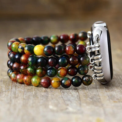 Goddess Beaded Watch Band For Apple Watch