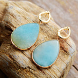 Gorgeous Amazonite Earrings - Moon Dance Charms