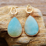 Gorgeous Amazonite Earrings - Moon Dance Charms