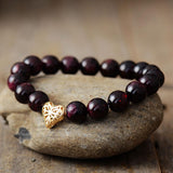 Handmade Garnet Stone Bracelet - Moon Dance Charms