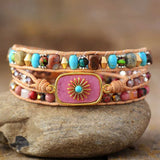 Pulsera envolvente Harmony de 3 hebras - Charms Moon Dance