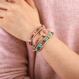 Pulsera envolvente Harmony de 3 hebras - Charms Moon Dance