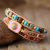 Pulsera envolvente Harmony de 3 hebras - Charms Moon Dance