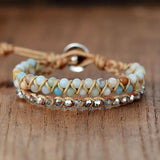 Bracciale calmante a doppio giro