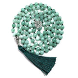 Green Jade Mala