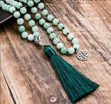 Jade Mala Necklace