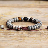 Jaspis Kralen Armband - Moon Dance Charms