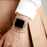 Apple Watch-wikkelband Vrouw - Moon Dance Charms