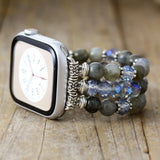 Labradoriet kralen Apple Watch Bandje vrouw - Moon Dance Charms