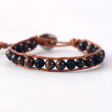 Lavasteen Armband met Bronziet - Moon Dance Charms