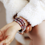 Lavender Apple Watch Band Beads for women