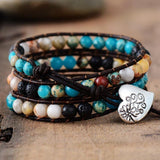 Love & Peace Wrap Bracelet - Moon Dance Charms
