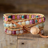 Liebesschutz-Wickelarmband – Mondtanz-Charms
