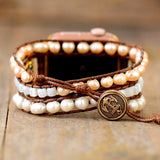 Parels Apple Watch Bandje vrouw - Moon Dance Charms