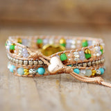 Lovely Vegan Wrap Bracelet - Moon Dance Charms