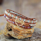 Luv U Wickelarmband