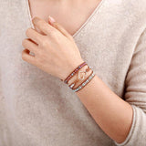 Luv U Wickelarmband