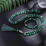 Mala Necklace Agate + FREE Bracelet - Moon Dance Charms
