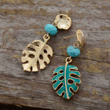 Monstera Blad Oorbellen - Moon Dance Charms