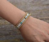 Pulsera de cuentas tibetanas místicas