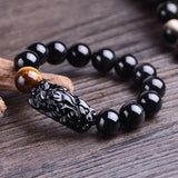 Bracelet de richesse Pixiu Feng Shui - Charmes de danse de la lune